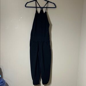 Elegant Black Sleeveless Jumpsuit